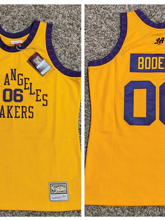 Mitchell & Ness Other - Los Angeles Lackers 75th Anniversary My Town Bodega Fashion Jersey Size Large